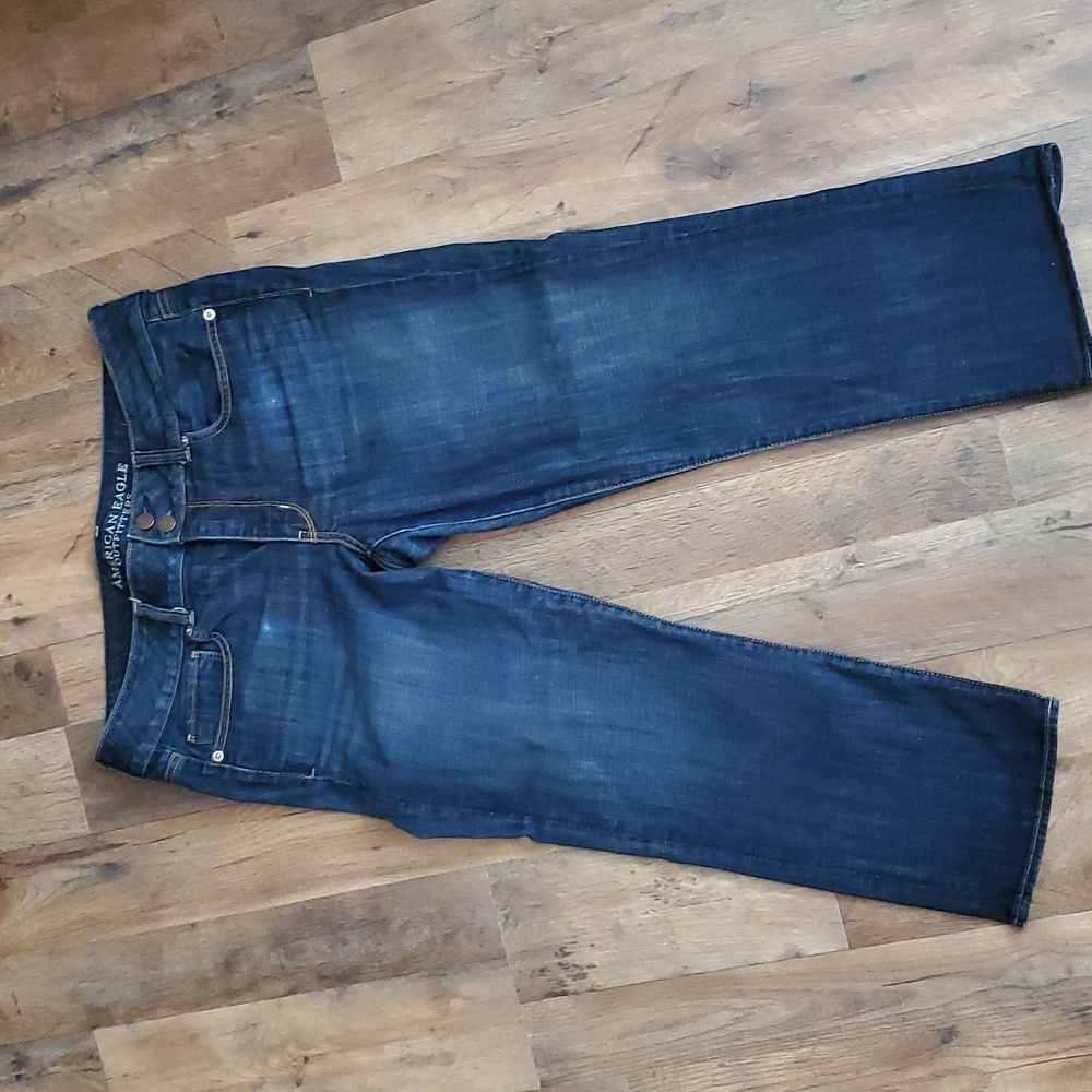 American eagle artist crop capri size 12